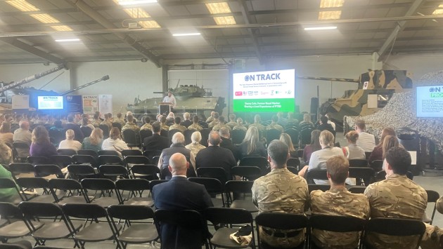The Tank Museum's annual wellbeing event, On Track, taking place on World Mental Health Day 2023. The event is run in partnership with Ƶ.